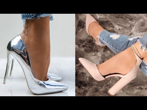 Красивые женские туфли на каблуке, с чем носить и обзор модных образов